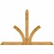 Ekena Millwork Richland Rough Sawn Timber Gable Bracket, Western Red Cedar, 108"W x 72"H x 2"D x 6"F, 16/12 Pitch GBW108X72X0206RIC00RWR - alternate 1